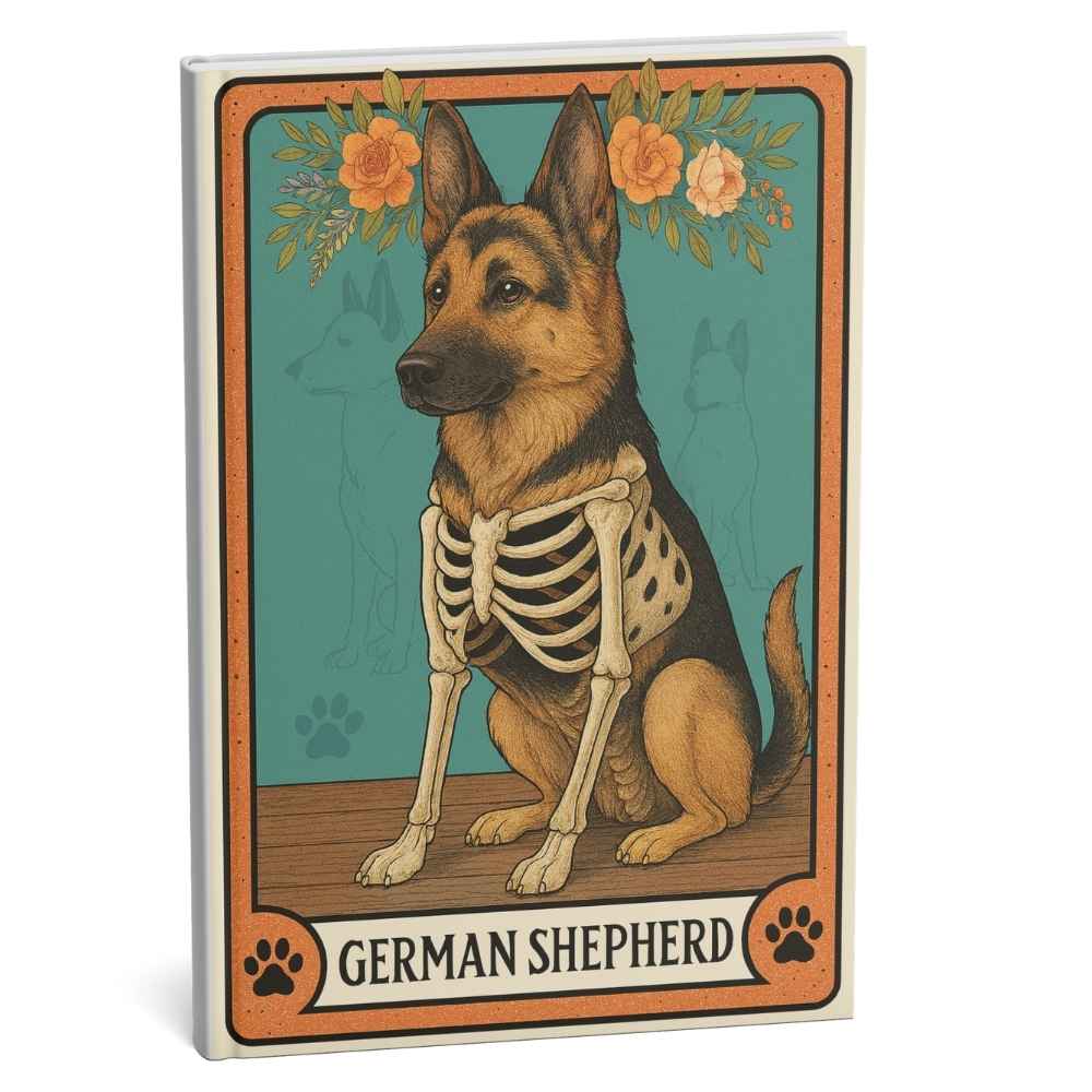 German Shepherd Print on Demand Niche Starter Set: dog niche artwork for scalable POD products